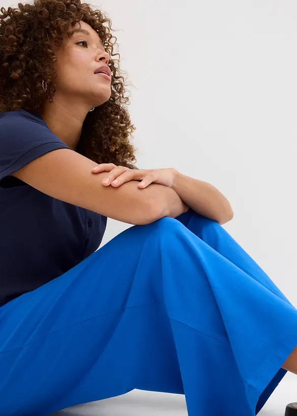 Pantalon 7/8 en coton extensible, bonprix