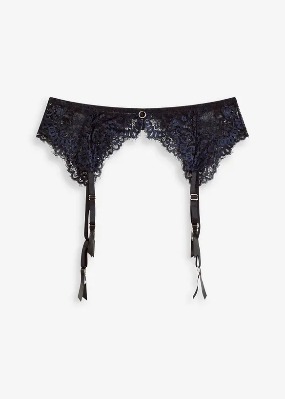 Ceinture porte-jarretelles en dentelle à franges, bonprix