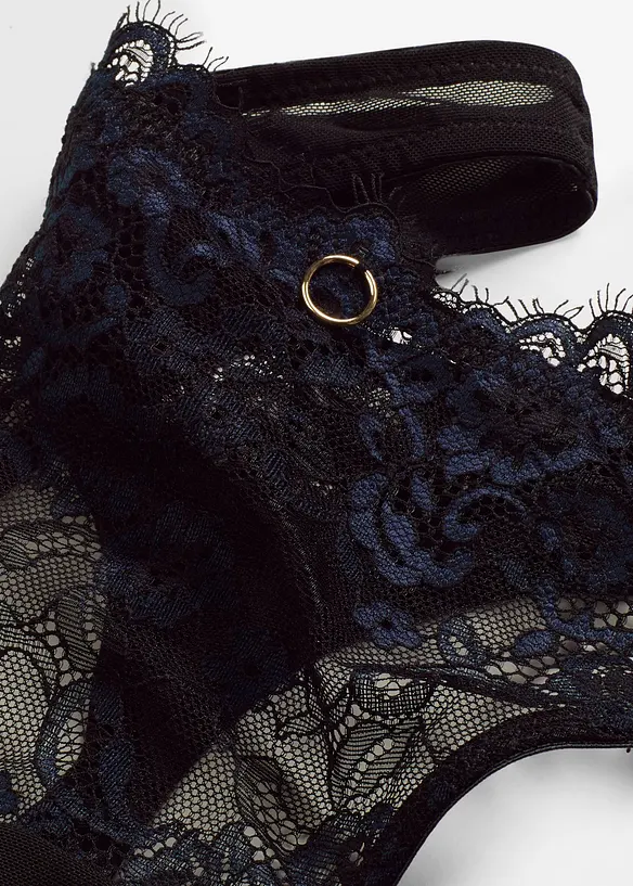 String en dentelle à franges, bonprix