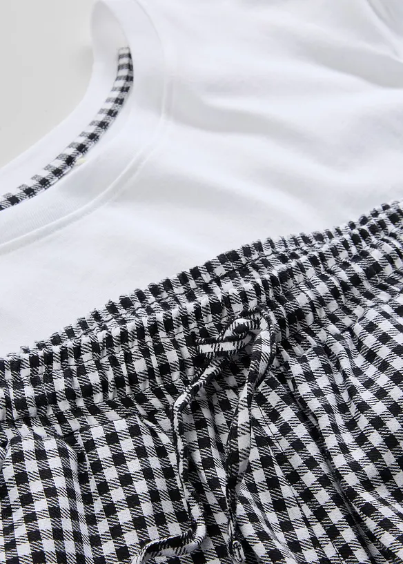 Pyjashort 100% coton à manches courtes, bonprix