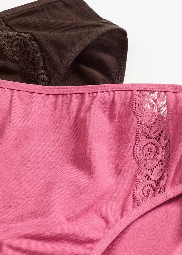 Lot de 4 slips Maxi coton, bonprix