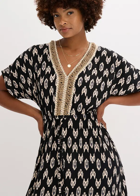 Robe longue en viscose fluide, bonprix