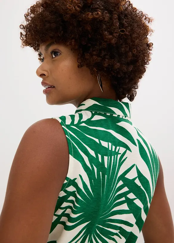 Robe blouse en viscose fluide, bonprix