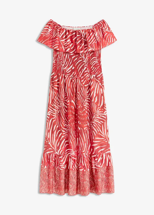 Robe col bardot, bonprix