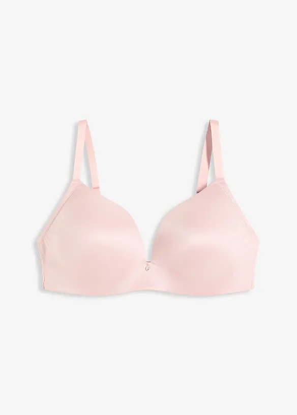 Soutien-gorge à coques sans armatures en polyamide brillant, bonprix