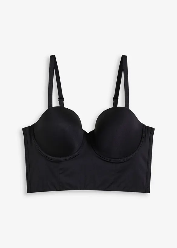 Soutien-gorge à coques multi-positions en polyamide brillant, bonprix
