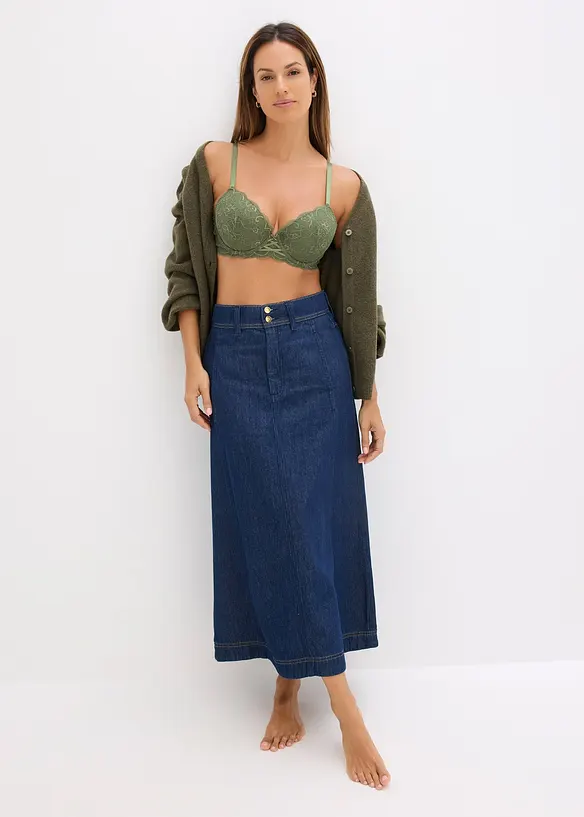 Soutien-gorge à coques et dentelle, bonprix