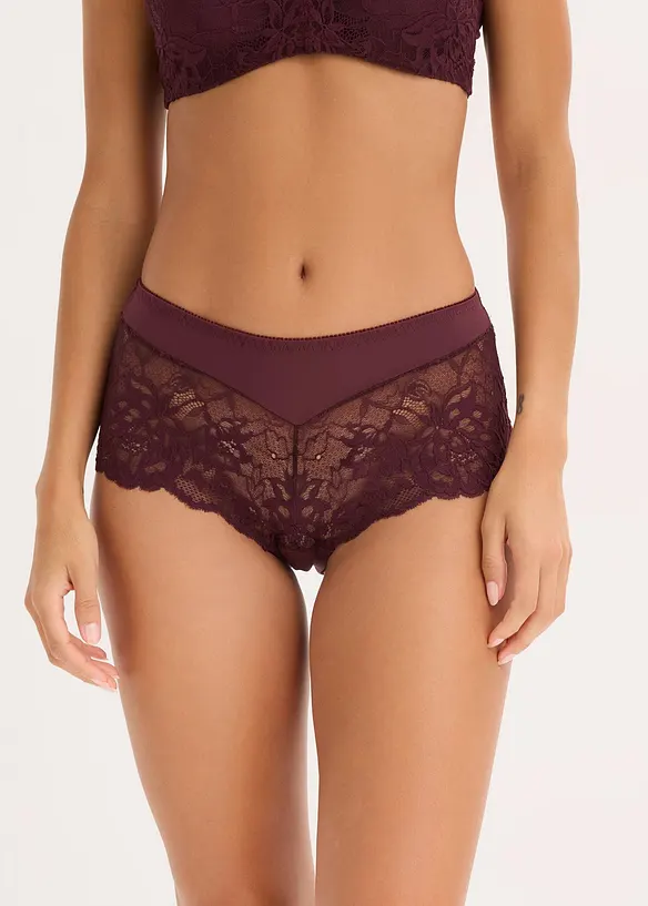 Culotte Maxi avec dentelle, bonprix