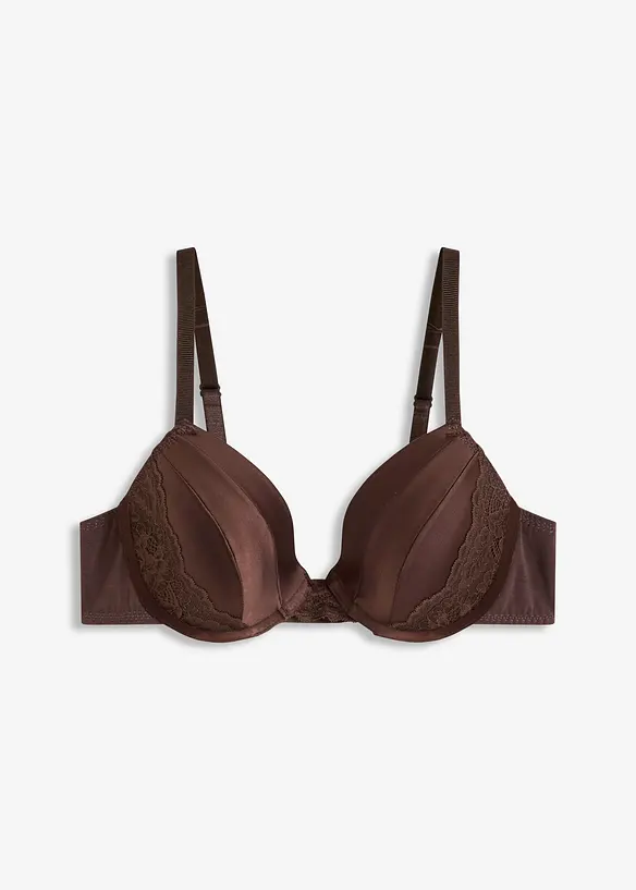 Soutien-gorge à coques, effet brillant, bonprix