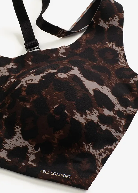 Bralette rembourrée Feel Comfort sans coutures, bonprix