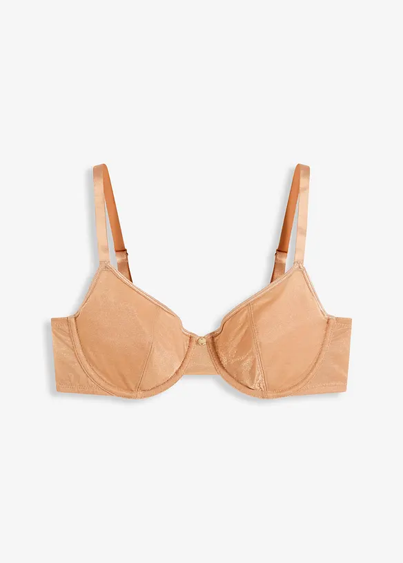 Soutien-gorge avec armatures et matière brillante, bonprix