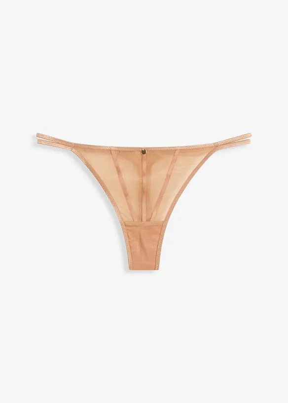 Tanga string en matière brillante, bonprix