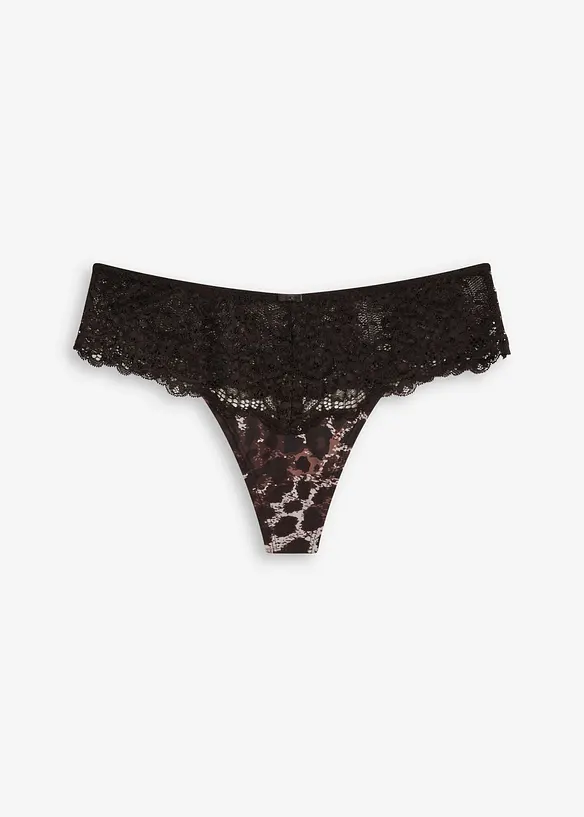 Shorty-string en dentelle, bonprix