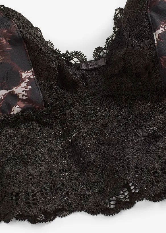 Brassière triangle avec dentelle, bonprix