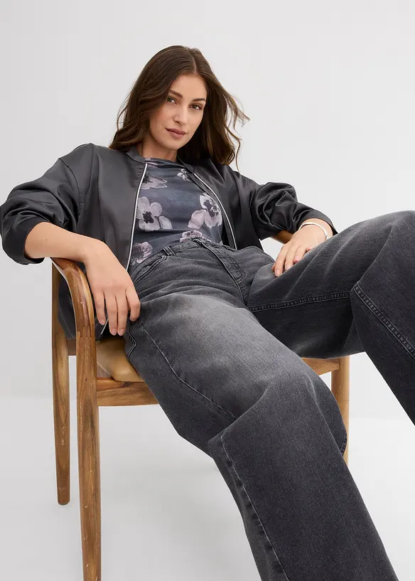 T-shirt doux en viscose extensible, bonprix