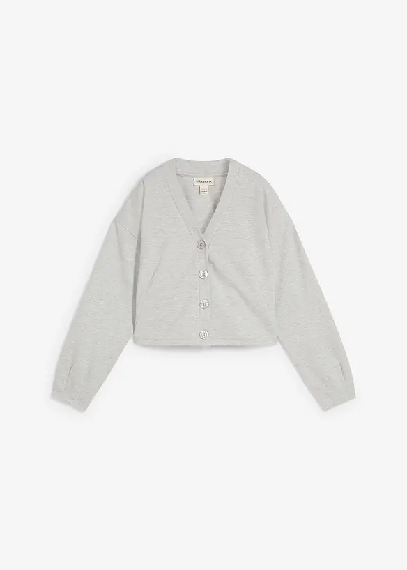 Sweat zippé en viscose mélangée, bonprix