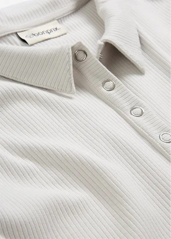 Polo en viscose extensible, bonprix