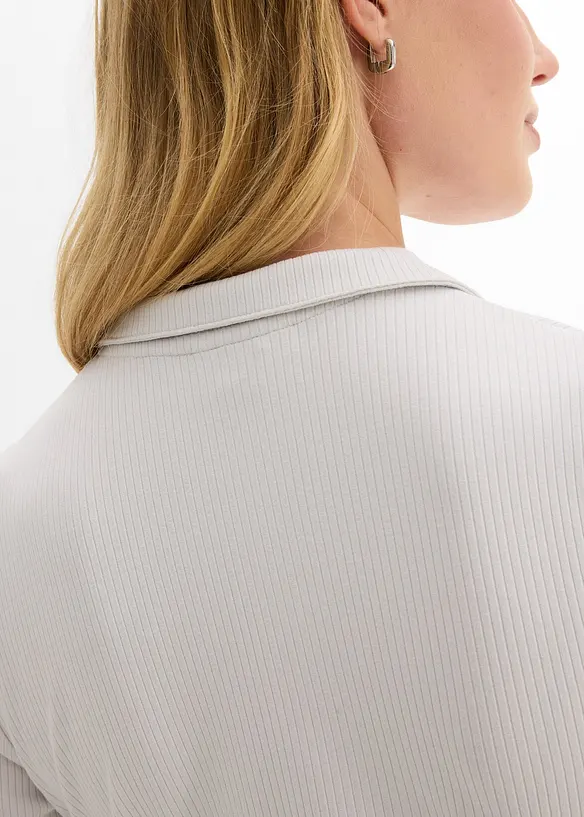 Polo en viscose extensible, bonprix