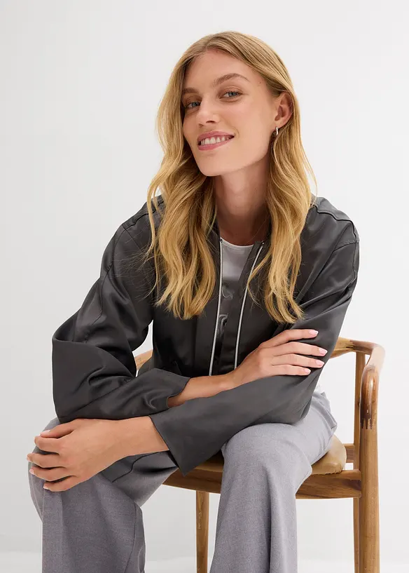 Blouson doux et brillant, bonprix