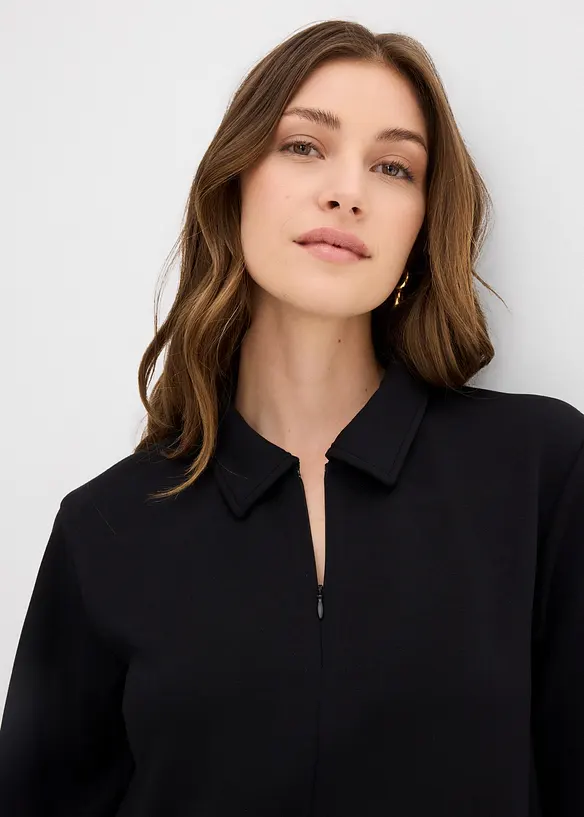 Robe polo en matière néoprène douce, bonprix