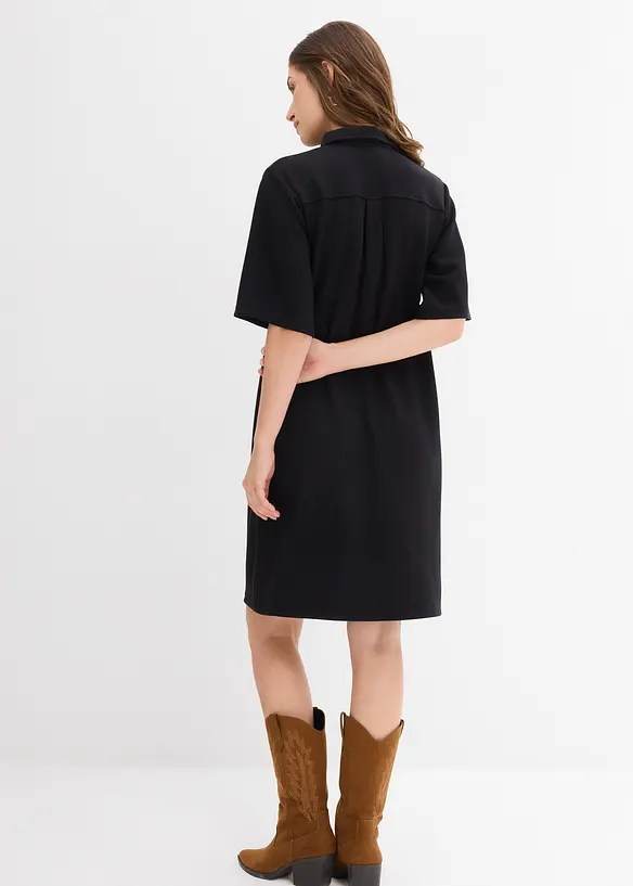 Robe polo en matière néoprène douce, bonprix