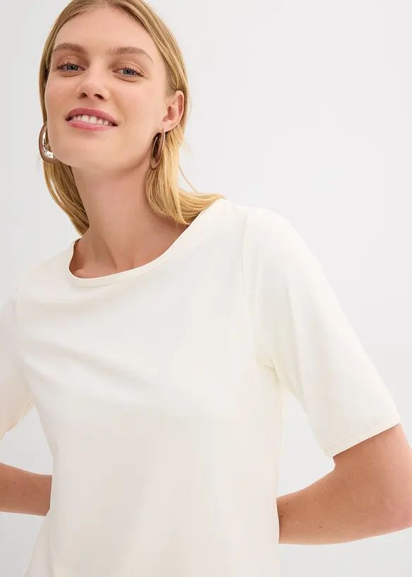 T-shirt contenant du polyamide recyclé, bonprix