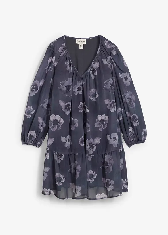 Robe courte en mousseline, bonprix