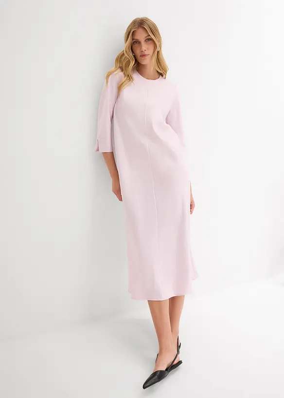 Robe midi en satin brillant, bonprix