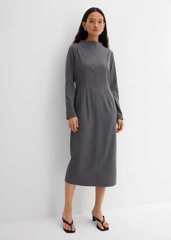 Robe midi en viscose fluide, bonprix
