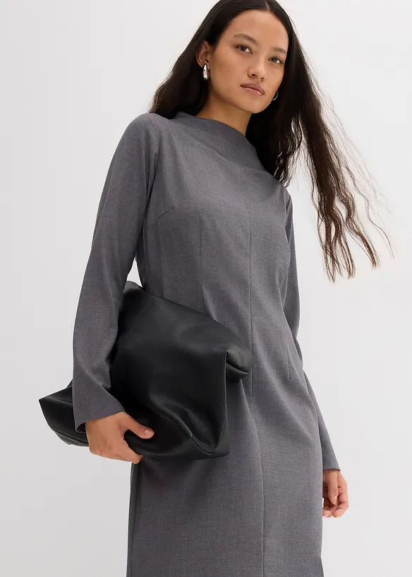 Robe midi en viscose fluide, bonprix