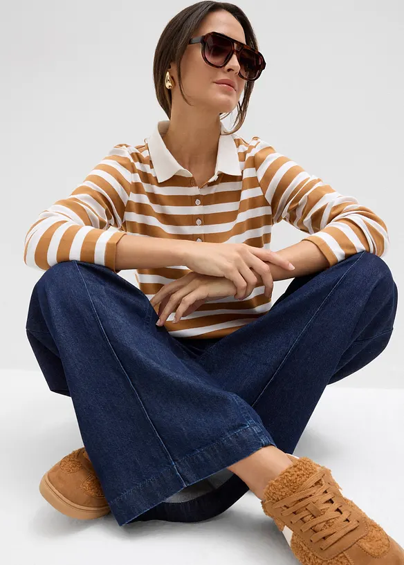 Polo en coton épais, bonprix