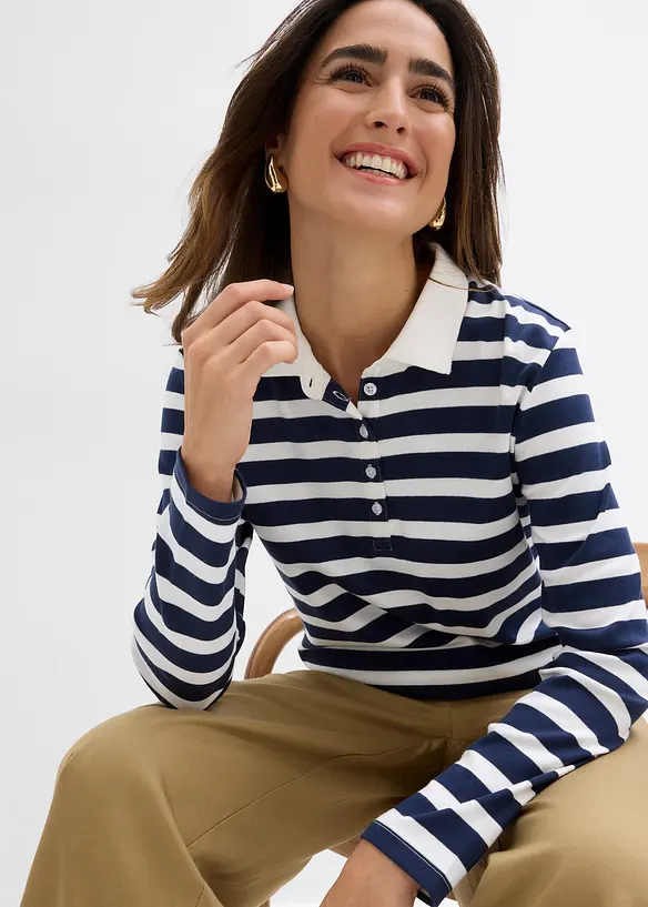 Polo en coton épais, bonprix