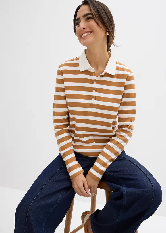 Polo en coton épais, bonprix