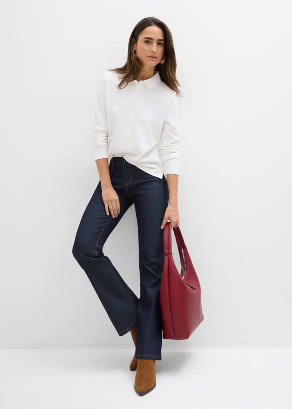 Polo en coton épais, bonprix