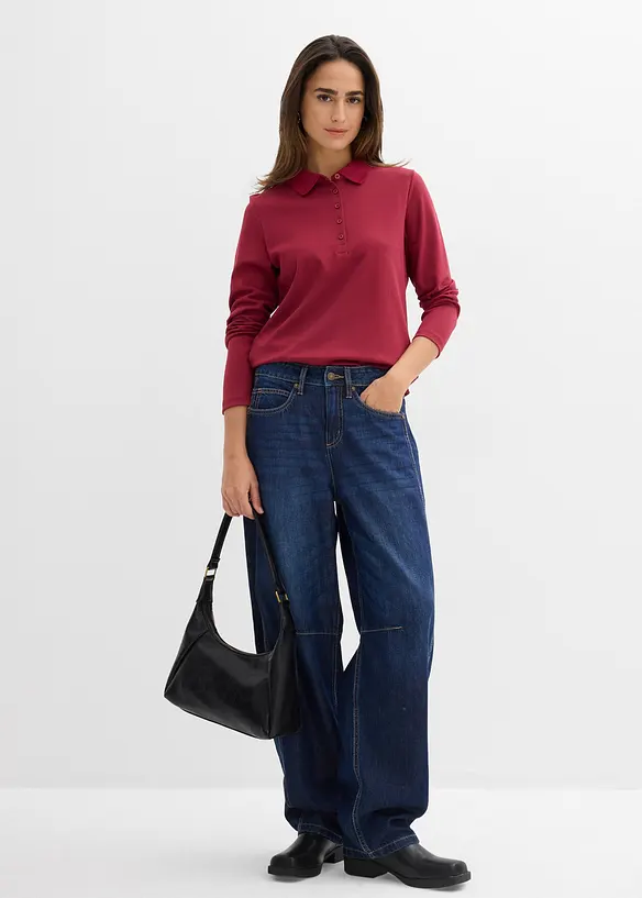 Polo en coton épais, bonprix