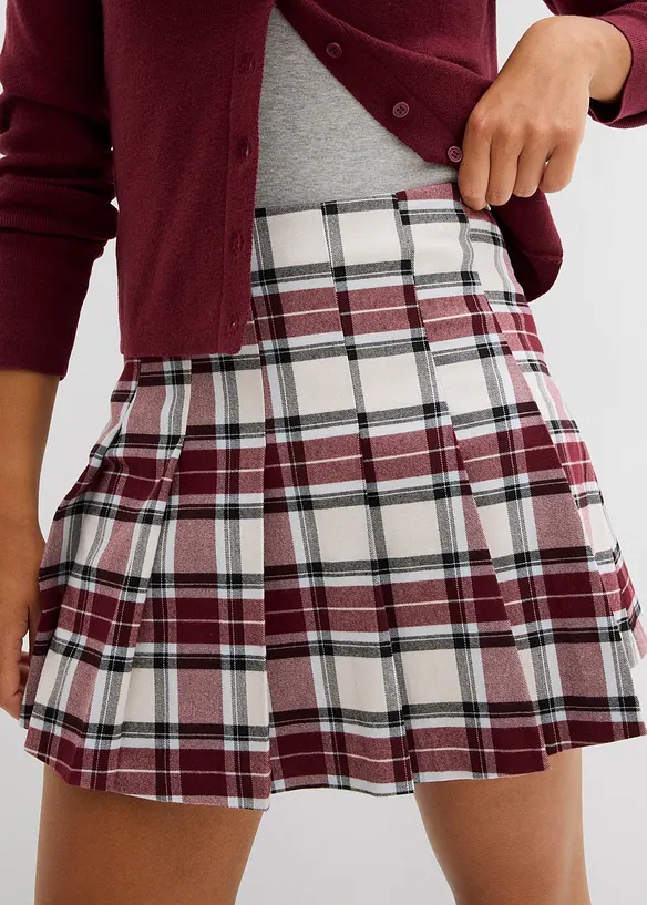 Jupe-short à carreaux, bonprix