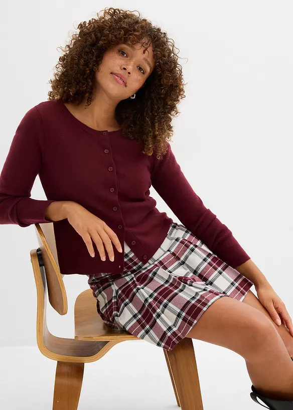 Jupe-short à carreaux, bonprix