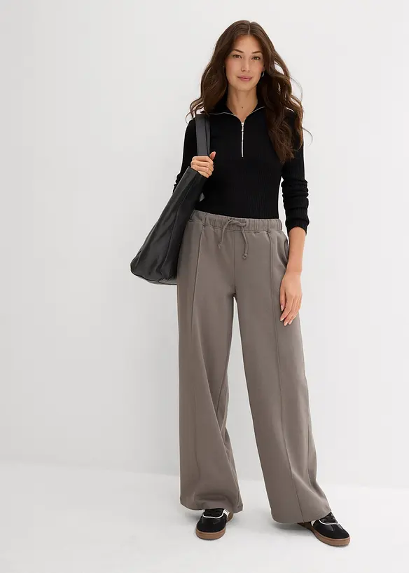 Pantalon jogger 100% coton, bonprix