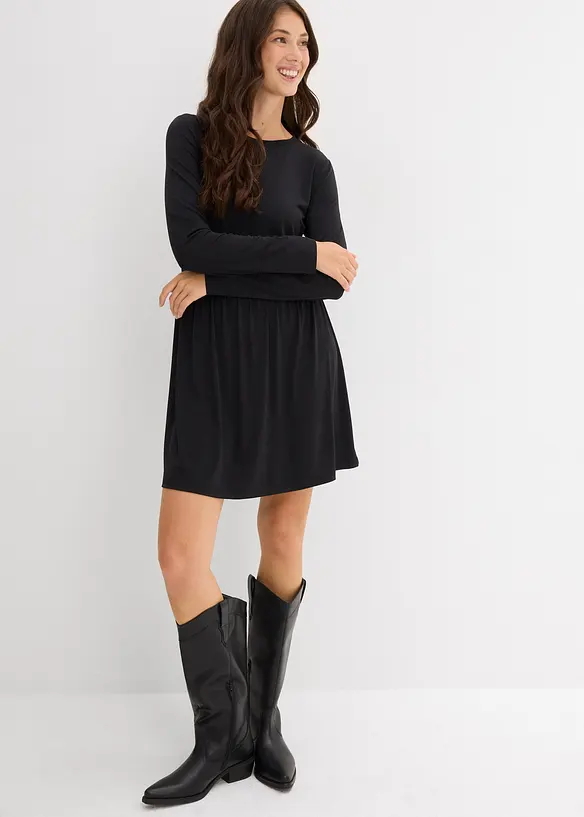 Robe évasée en jersey, bonprix