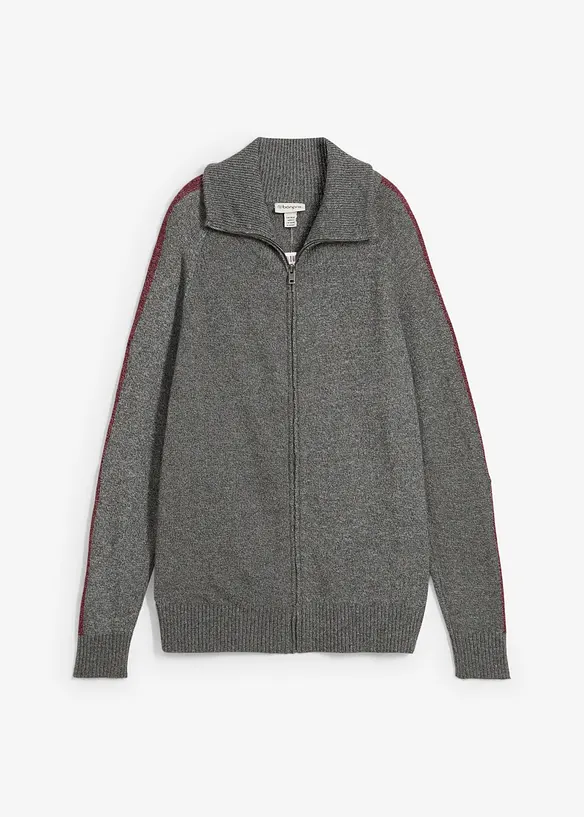 Gilet en maille douce de laine mélangée, bonprix