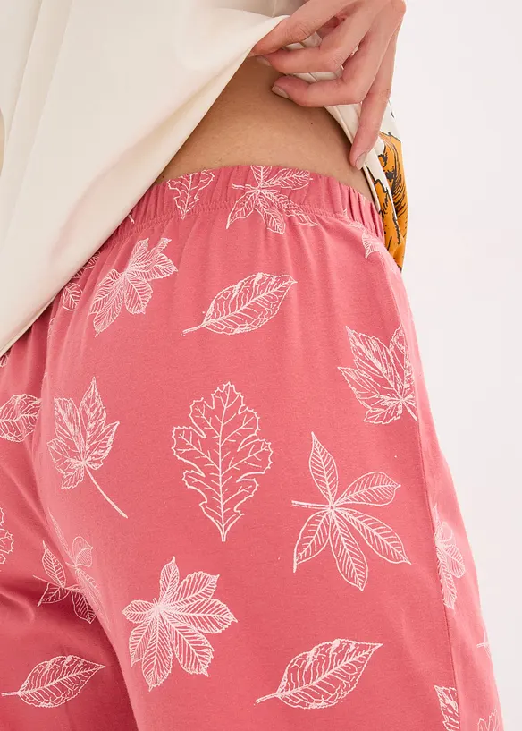 Pyjama corsaire 100% coton, bonprix