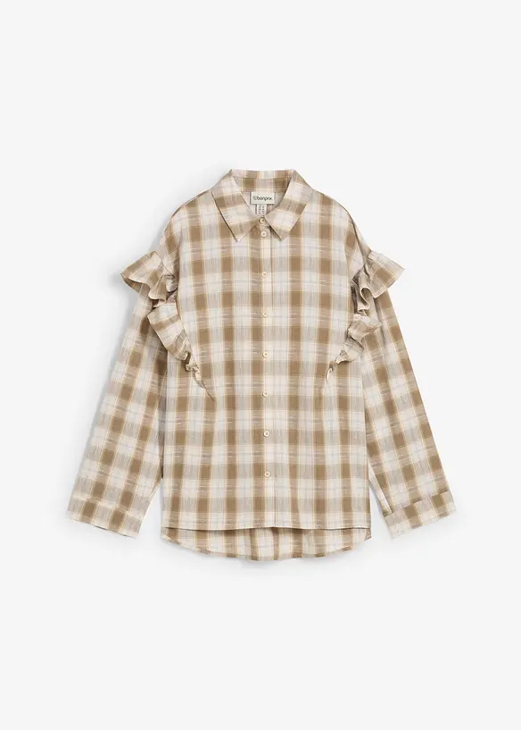 Chemisier à volants, bonprix