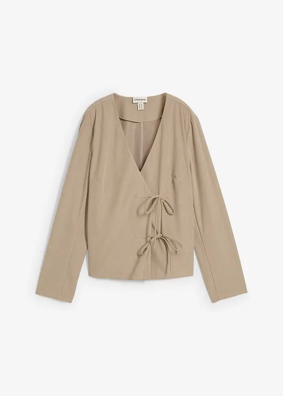 Chemisier en velours milleraies, bonprix