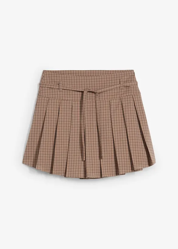 Jupe-short à plis creux, bonprix