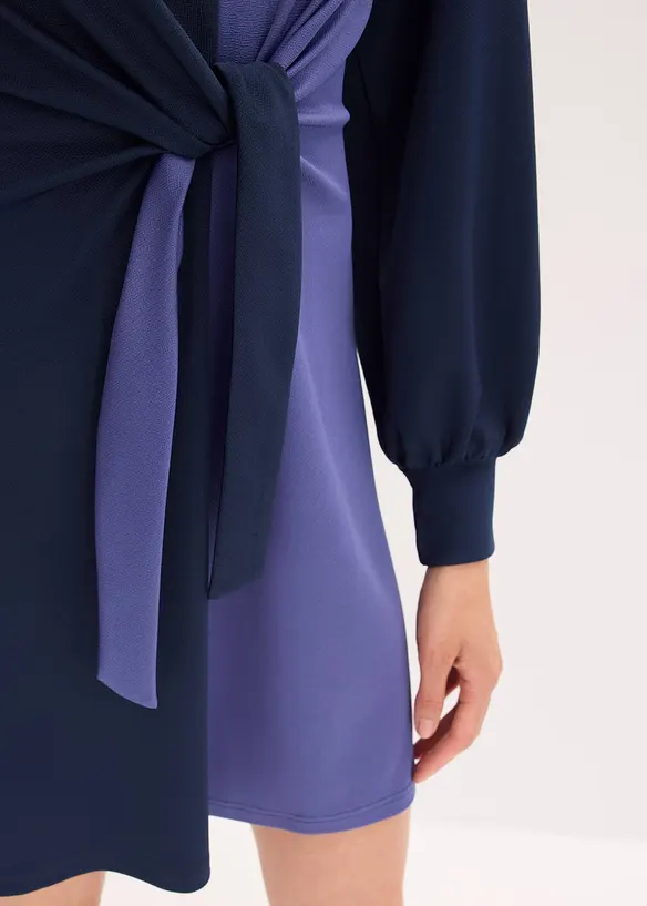 Robe courte à nouer, bonprix