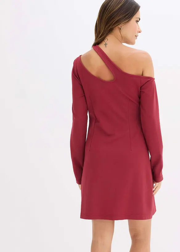 Robe courte avec découpes, bonprix