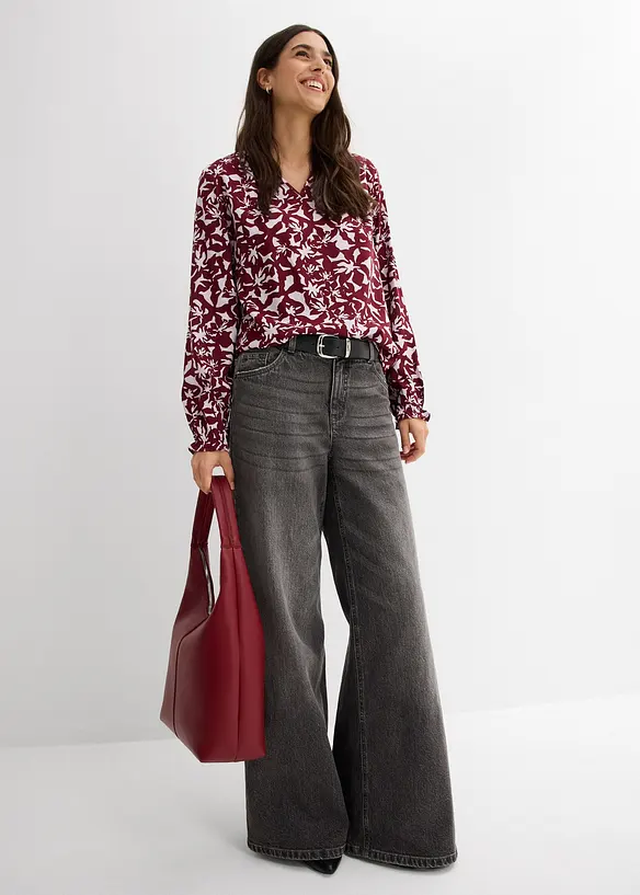 Blouse en viscose fluide, bonprix