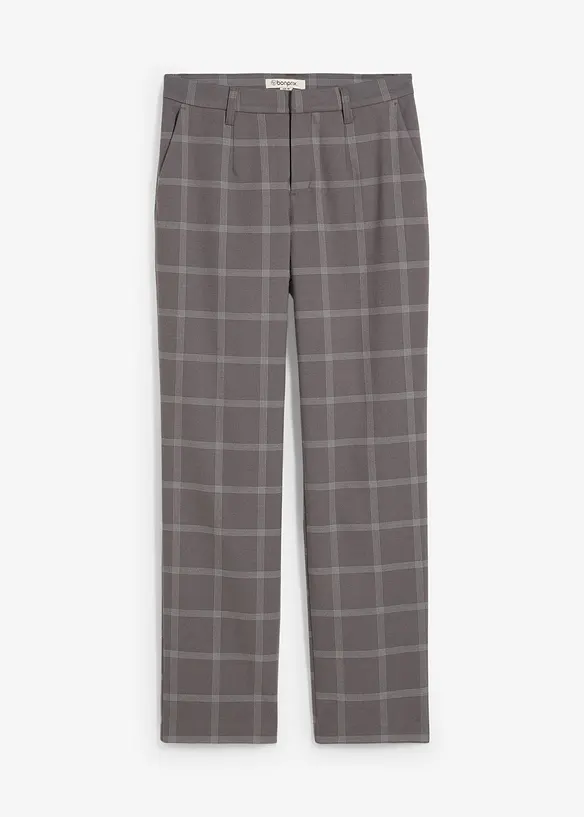 Pantalon chino à carreaux, bonprix