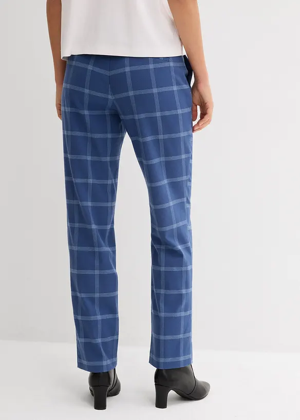 Pantalon chino à carreaux, bonprix
