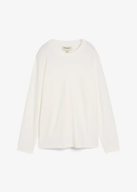 T-shirt manches longues 100% coton, bonprix